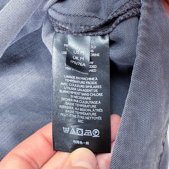 π©Ά Anthropologie Klara Utility Pull-On Skirt Slate Gray Medium β Retail: $100 π©Ά - Picture 8 of 12